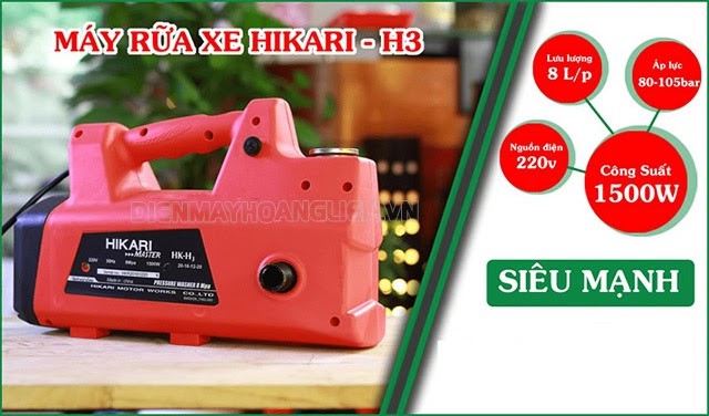 Máy rửa xe mini Hikari HK-H3